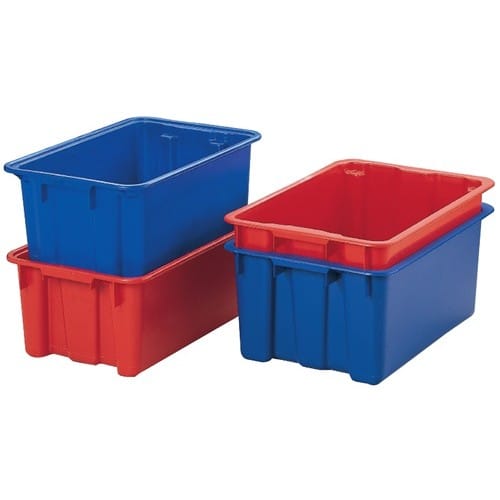 LA-KA-PE Drehstapelbehälter PP blau L600xB400xH250mm LA-KA-PE