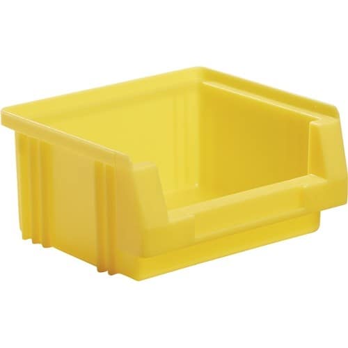 LA-KA-PE Sichtlagerkasten PLK L90xB102xH50mm PP gelb LA-KA-PE
