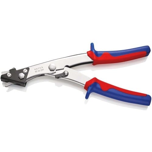 KNIPEX Blechknabber Gesamt-L.280mm Schnitt-B.2,7mm vern.Mehrkomp.-Hüllen KNIPEX