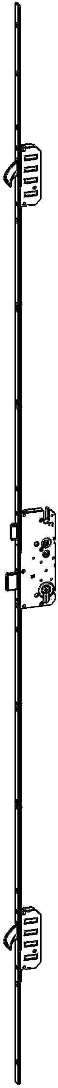 WINKHAUS Mehrfachverriegelung STV F1660 M2, 8/92, Falle Standard, Stahl