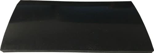 Gummiplatte B.1,4m L.10m D.3mm schwarz EPDM/SBR m.Gewebeeinlage