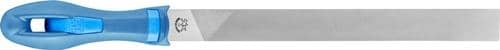PFERD TOOLS Werkstattfeile DIN 7261 L.250mm Q.25x6mm Hieb 3 Flachstumpf 2K-Ergo PFERD