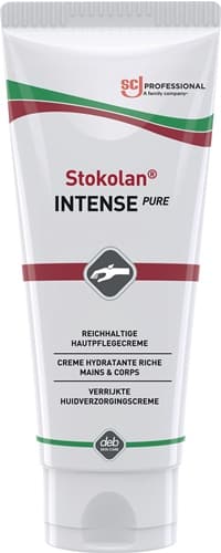 SC JOHNSON PROFESSIONAL Hautpflegecreme Stokolan® Intense PURE 100ml silikonfrei Tube