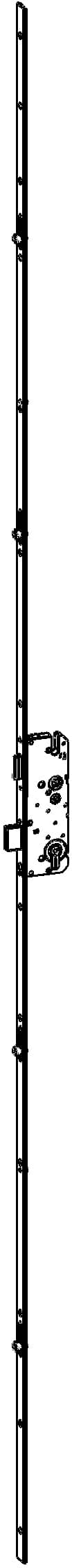 WINKHAUS Mehrfachverriegelung STV F2460 R4, 8/92, umstellbare Falle, Stahl