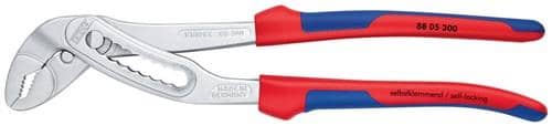 KNIPEX Wasserpumpenzange Alligator® L.300mm Spann-W.60mm verchr.2K-Hülle KNIPEX