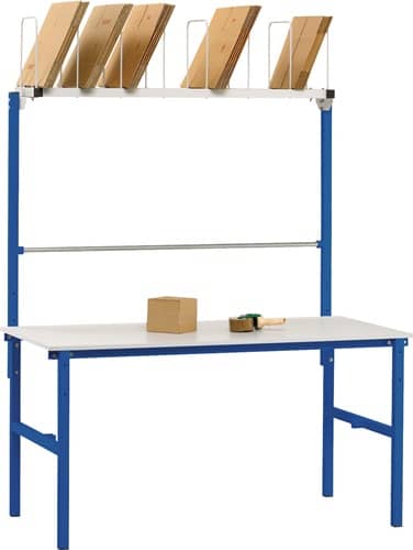 Nordwest Packtischset B2000xT800xH2205mm Aufbauten Variante 1