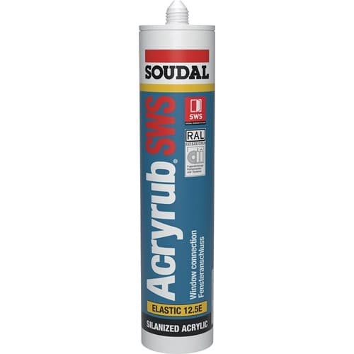 SOUDAL Acryl Acryrub SWS 310 ml weiß Kartusche SOUDAL