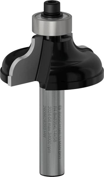 BOSCH Profilfräser A 8 mm, R1 4,8 mm, B 11 mm, L 14,3 mm, G 57 mm