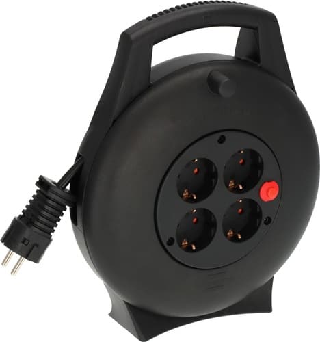 BRENNENSTUHL Kabelbox Vario Line VL2-X 4fach Kabel-L.10m schwarz Ku. IP20 BRENNENSTUHL
