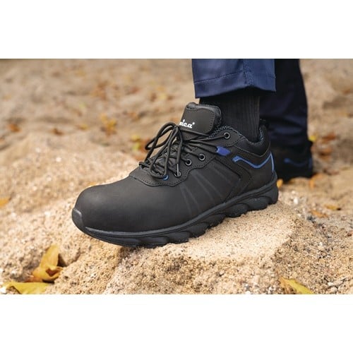 WICA Sicherheitsschuh VEZZO Gr.46W.10,5 schwarz/blau S3 SRC EN20345 Action-Nubuk WICA