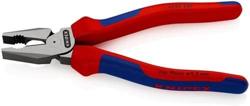 KNIPEX Kraftkombizange L.200mm pol.Comfort-Griff KNIPEX