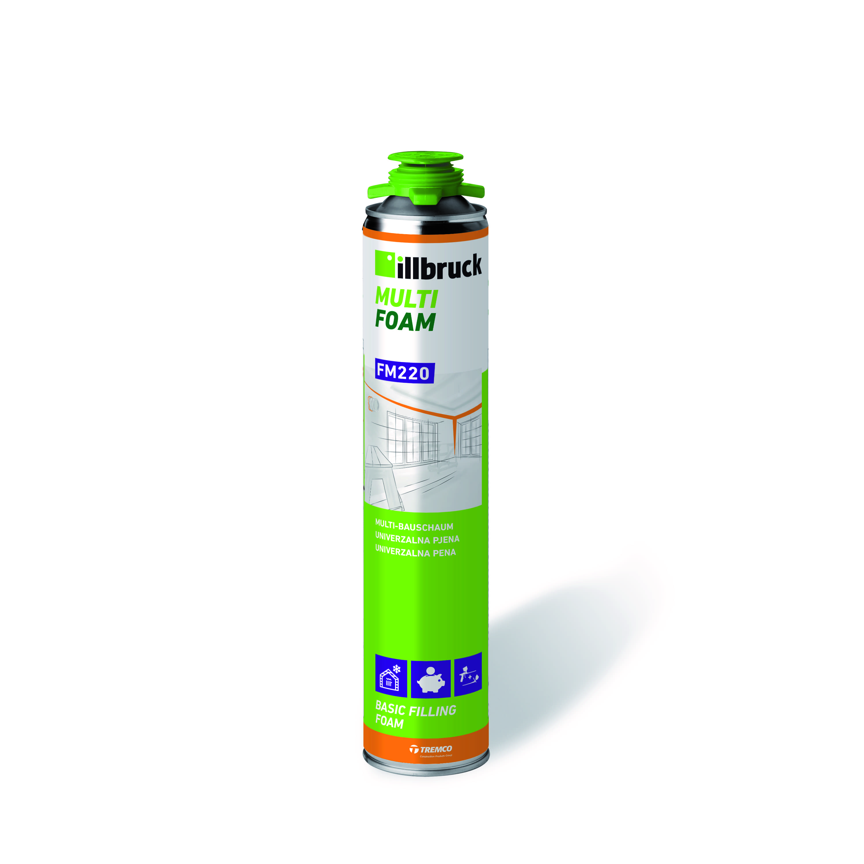 illbruck FM220 Multi-Bauschaum 750ML DE-HR-SI 12CN/64CS PDR