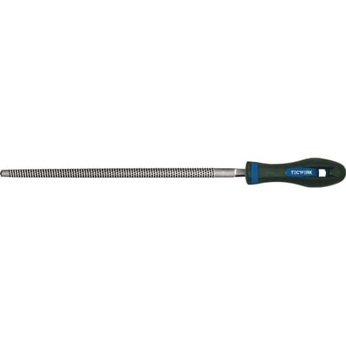 TECWERK Holzraspel DIN 7263 E L.200mm Q.8mm Hieb 2 rd.2K-Ergo TECWERK