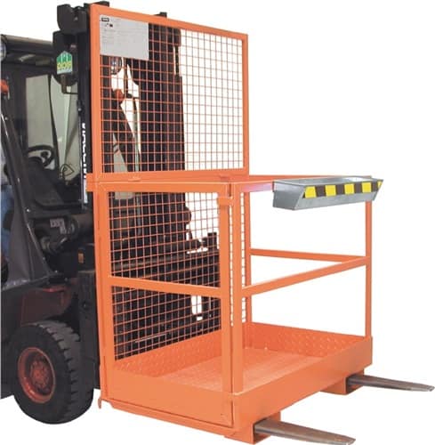 BAUER Arbeitsbühne B1200xT1115xH1890mm gelborange lack.Trgf.300kg