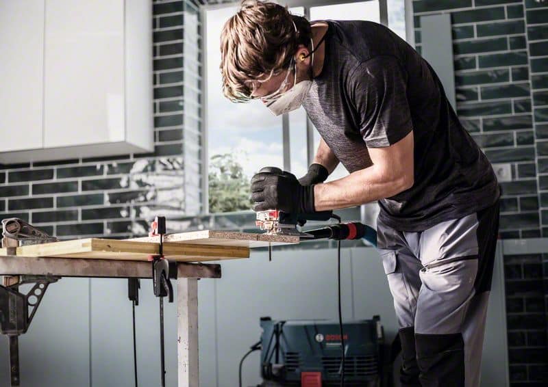 BOSCH EXPERT ‘Hardwood 2-side clean’ T 308 BF Stichsägeblatt, 5 Stück. Für Stichsägen