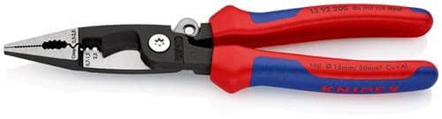 KNIPEX Elektroinstallationszange L.200mm pol.Comfort-Griff m.Öffnungsf.KNIPEX