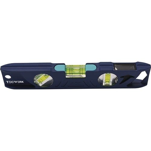 TECWERK Wasserwaage Torpedo 25cm ± 1,0 mm/m TECWERK