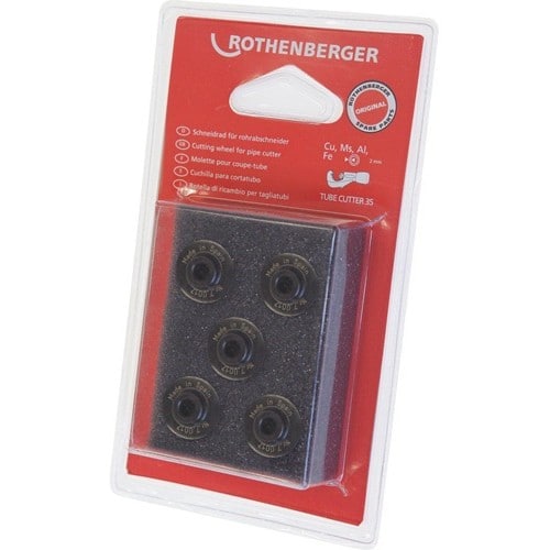ROTHENBERGER Ersatzschneidrad Schneidrad-D.18,5mm hochlegiertem,gehärtetem STA 5 St./Karte