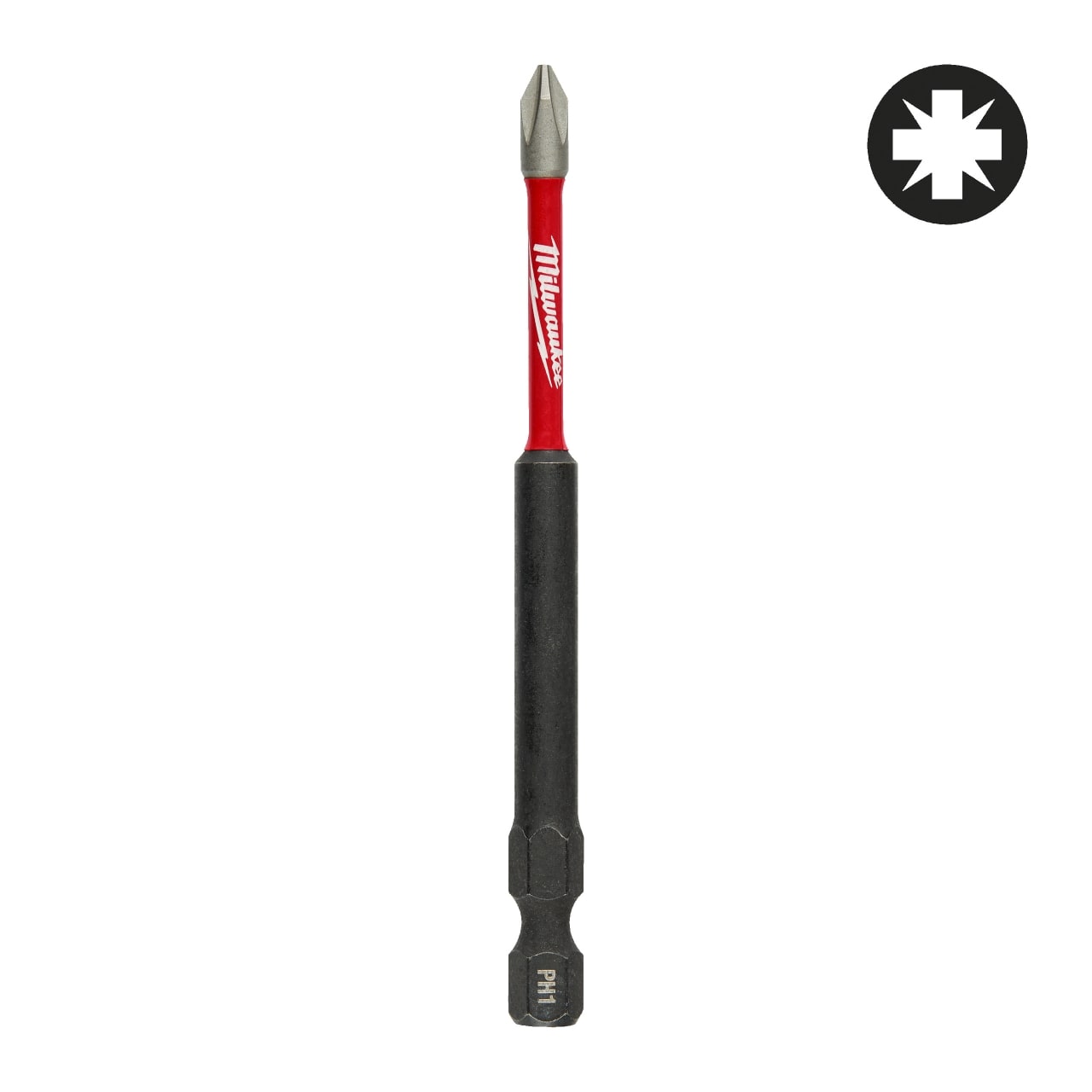 MILWAUKEE PZ1 / 90 mm Schrauberbit SHOCKWAVE