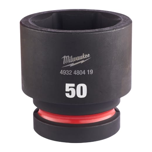 MILWAUKEE 50 x 75 mm SHOCKWAVE Schlagnuss 1" kurz
