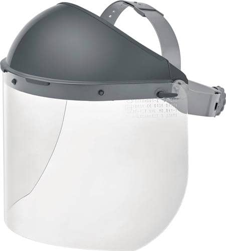 ASCHUA Elektriker Gesichtsschutz GFKKH001-E PC,klar 460x200x1,5mm EN 166,EN170,GS-ET 29