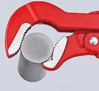 KNIPEX Rohrzange DIN 5234 Gesamt-L.245mm Spann-W.0-35mm f.Rohre 1/2 Zoll KNIPEX