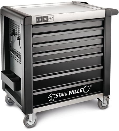 STAHLWILLE Werkstattwagen 98/7 PRO B651xT1001xH1020mm 1400kg 7 Schubl.