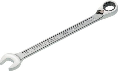 HAZET Maulringratschenschlüssel 606 SW 13mm L.193,2mm umschaltbar,Rings.15Grad HAZET