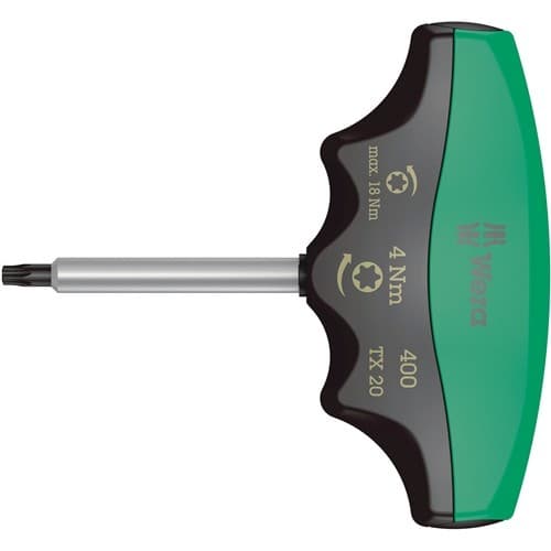 WERA Drehmomentschraubendreher 400 TX TX 20 4 Nm fest eingest.WERA