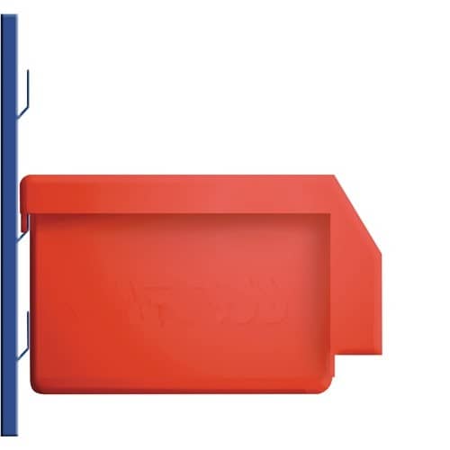 RASTERPLAN Sichtlagerkasten L290xB140xH130mm PE blau RASTERPLAN