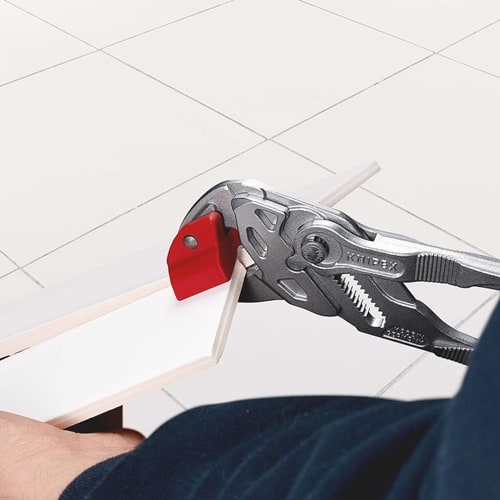 KNIPEX Fliesenlochzange 250mm CV-Stahl Griff Ku.-Überzug KNIPEX