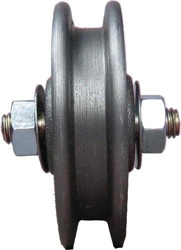 HBS-BETZ Schiebetorrolle 120mm STA verz.100kg 11/13mm HBS-BETZ
