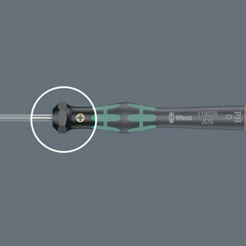 WERA Elektronik-Feinmechanik-Schraubendreher 2050 PH 1 Klingen-L.60mm WERA