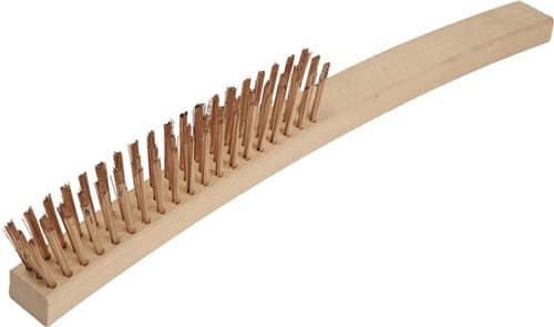 ENDRES TOOLS Drahtbürste Länge 350 mm 0,3 mm Zinnbronzedraht ENDRES TOOLS
