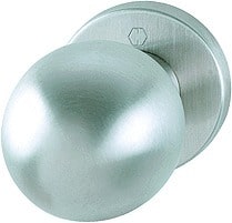 HOPPE® Knopf auf Rosette E50/42KV, feststehend, Edelstahl, 3148561