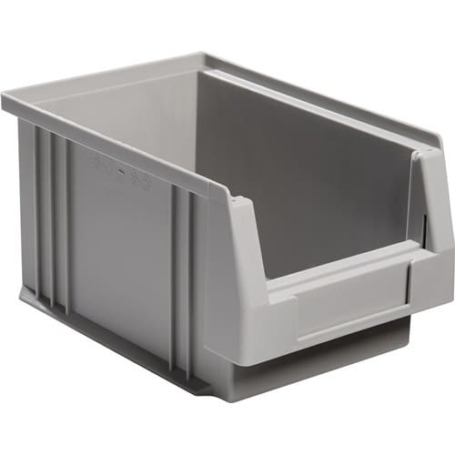 LA-KA-PE Sichtlagerkasten PLK L230xB150xH125mm PP grau LA-KA-PE
