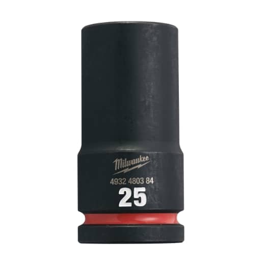 MILWAUKEE 25 x 90 mm SHOCKWAVE Schlagnuss 3/4" lang