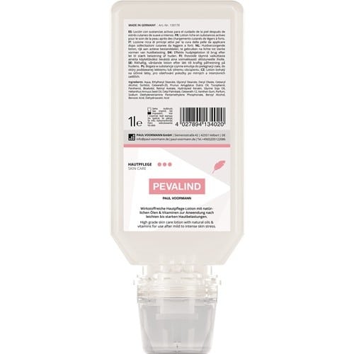 PAUL VOORMANN Hautpflegelotion PEVALIND 1l parfümiert Softflasche PAUL VOORMANN