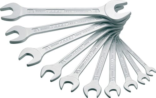 HAZET Doppelmaulschlüsselsatz 450N 10-tlg.SW Spezialstahl HAZET