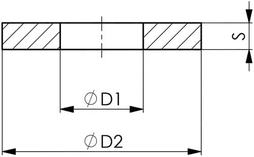 AMF U-Scheibe DIN 6340 f.Schrauben M8 Bohrungs-D.8,4mm AMF