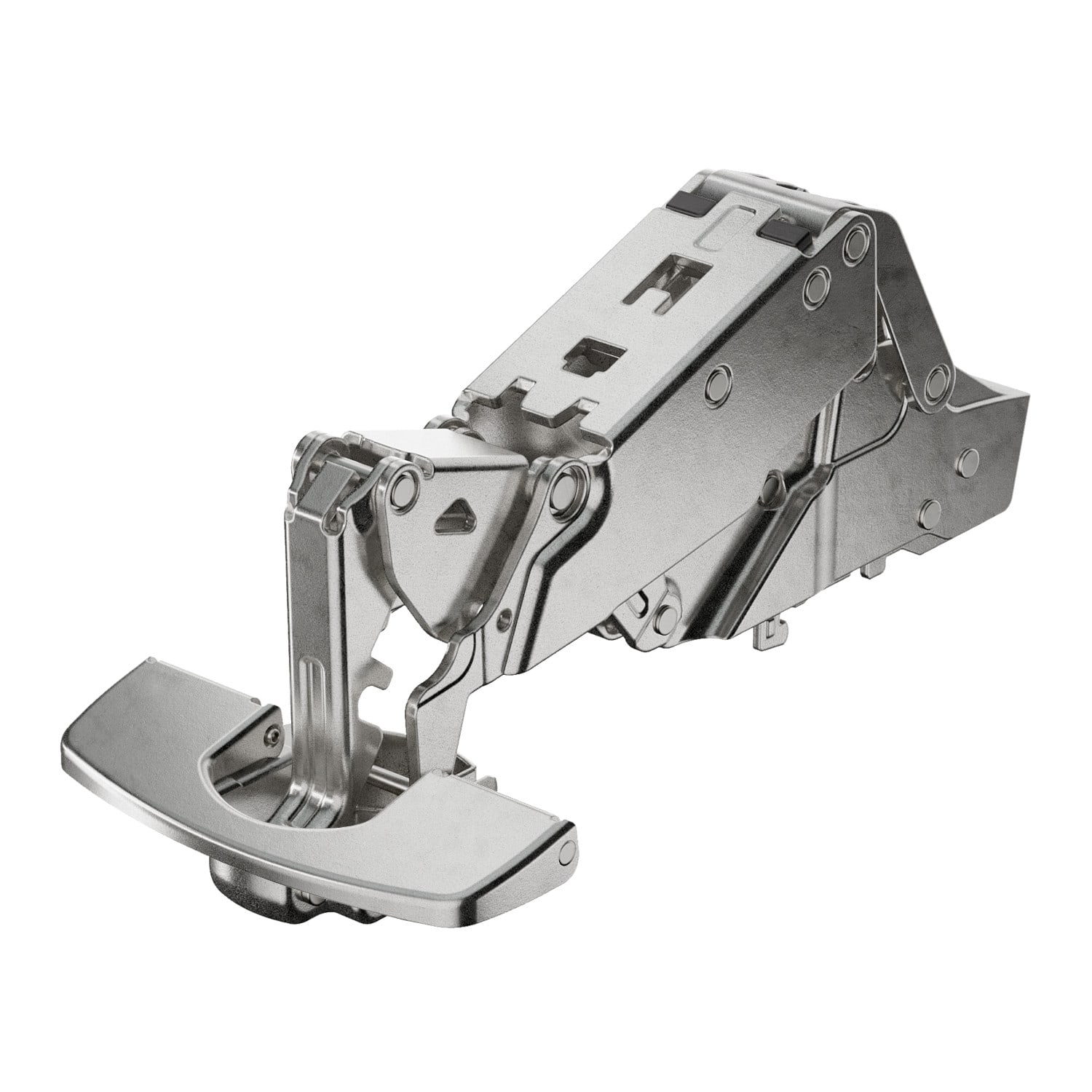 HETTICH Sensys Weitwinkelscharnier, mit Null-Einsprung, ohne integrierte Dämpfung (Sensys 8657), vernickelt, 9099613