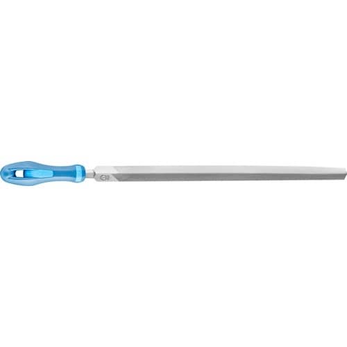 PFERD TOOLS Werkstattfeile DIN 7261 L.200mm Q.15mm Hieb 3 Dreikant 2K-Ergo PFERD