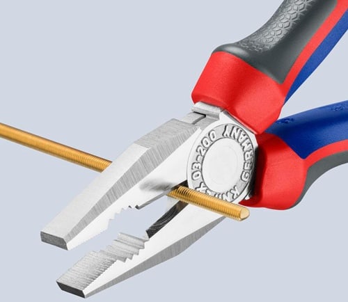 KNIPEX Kombizange L.200mm verchr.Comfort-Griffe KNIPEX