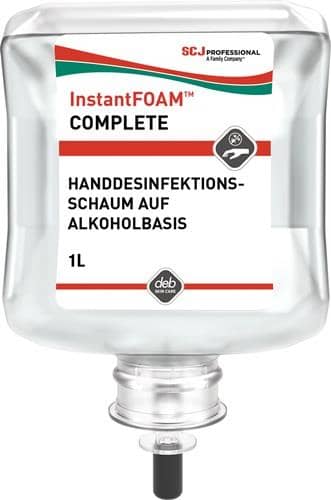 SC JOHNSON PROFESSIONAL Schaum-Handdesinfektionsmittel InstantFOAM® Complete 1l Kartusche