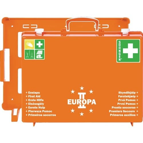 SÖHNGEN Erste Hilfe Koffer EUROPA II B400xH300xT150ca.mm orange SÖHNGEN