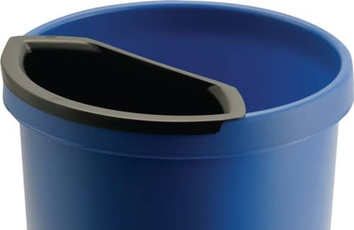 HELIT Abfalleinsatz Ku.schwarz 6l