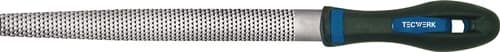 TECWERK Holzraspel DIN 7263 C L.250mm Q.25x7mm Hieb 2 halbrd.2K-Ergo TECWERK