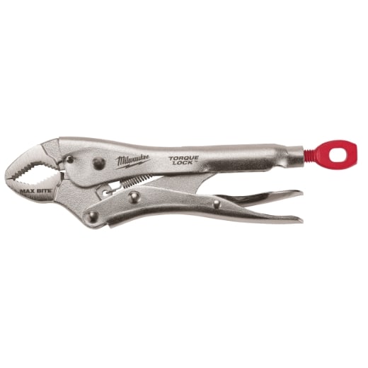 MILWAUKEE 170 mm lang, Spannweite 38 mm Gripzange MAX BITE mit V-Profil Backen