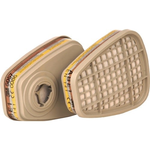 3M Kombinationsfilter 6057 A1 B1 E1 EN143:2000 f.Ser.6200+6800+7502 Ser.6000 3M