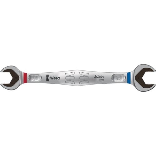 WERA Doppelmaulschlüssel 6002 Joker 17x19mm L.235mm ma verchr.WERA